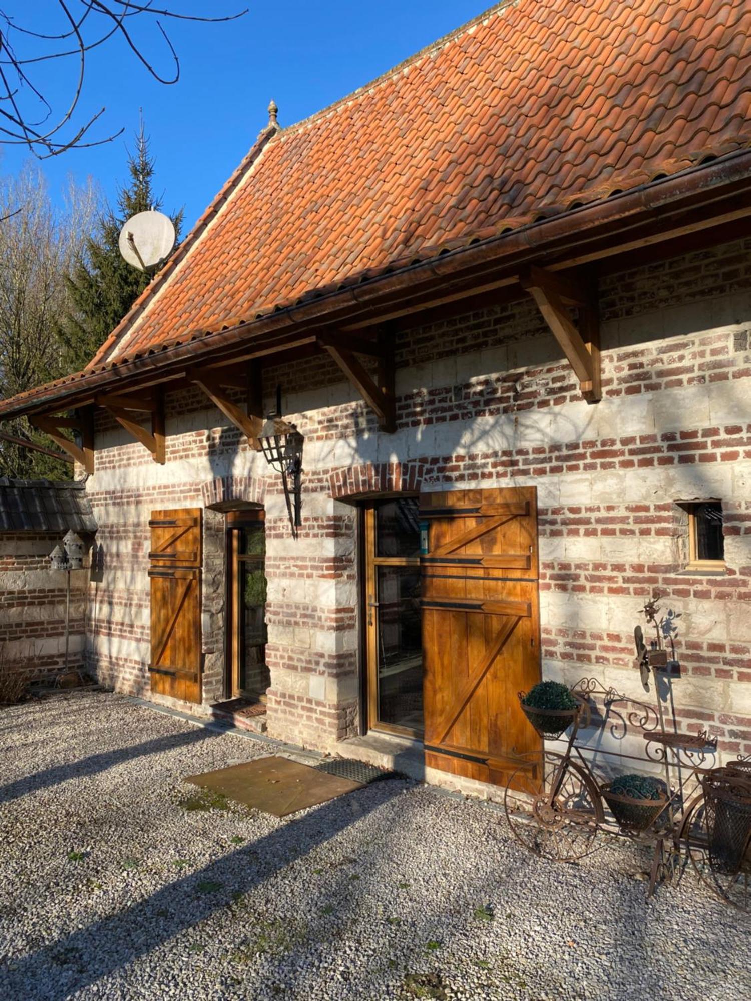 La Ferme Des Templiers De Flechinelle Bed & Breakfast Enquin-les-Mines Bagian luar foto