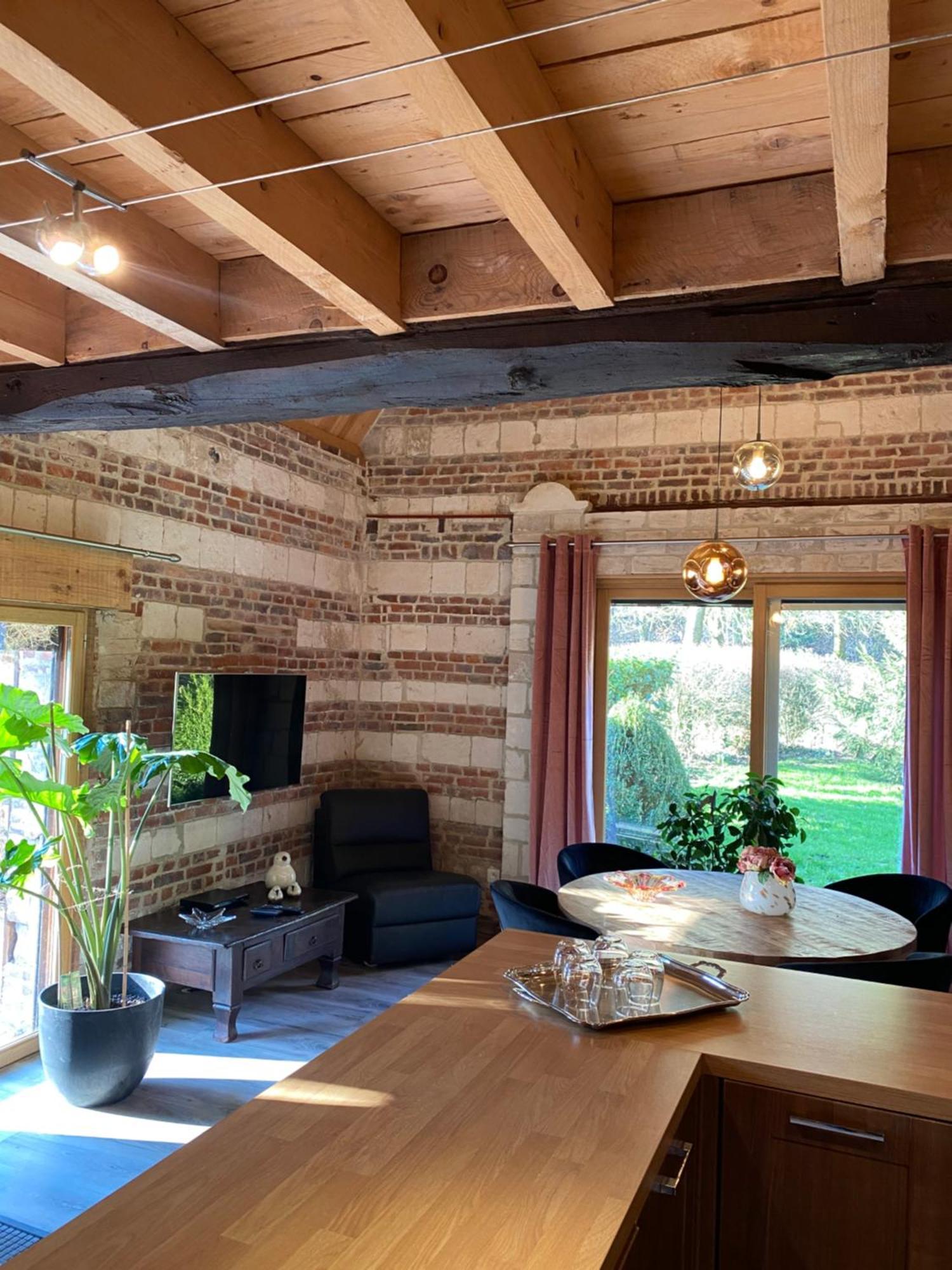 La Ferme Des Templiers De Flechinelle Bed & Breakfast Enquin-les-Mines Bagian luar foto